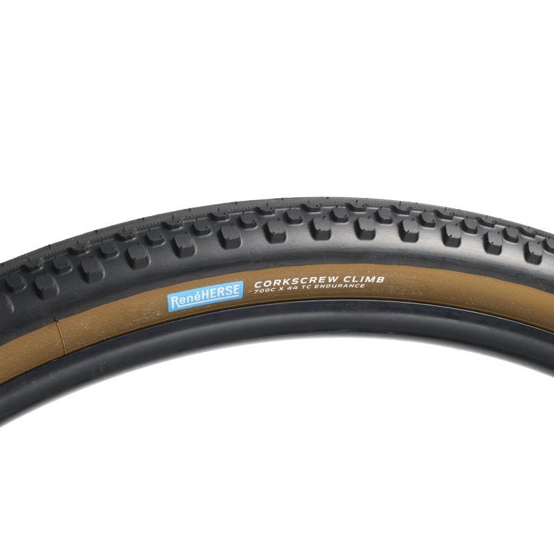 Pneu  Corkscrew Climb TC Semi-Slick 700x44C  Standard flancs "tan"